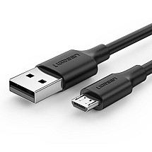Kabeļa USB savienojums ar Micro USB UGREEN, QC 3.0, 2.4A, 2 m (melns)