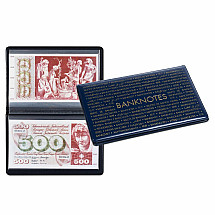 ROUTE Banknošu kabatas albums ar 20 lapām (210 x 125 mm), 347372